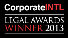 Corporate International Legal Awards Winner 2013